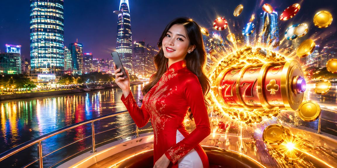 Người dùng Hà Nội trong tà áo dài trải nghiệm trò chơi và kèo thể thao trên điện thoại